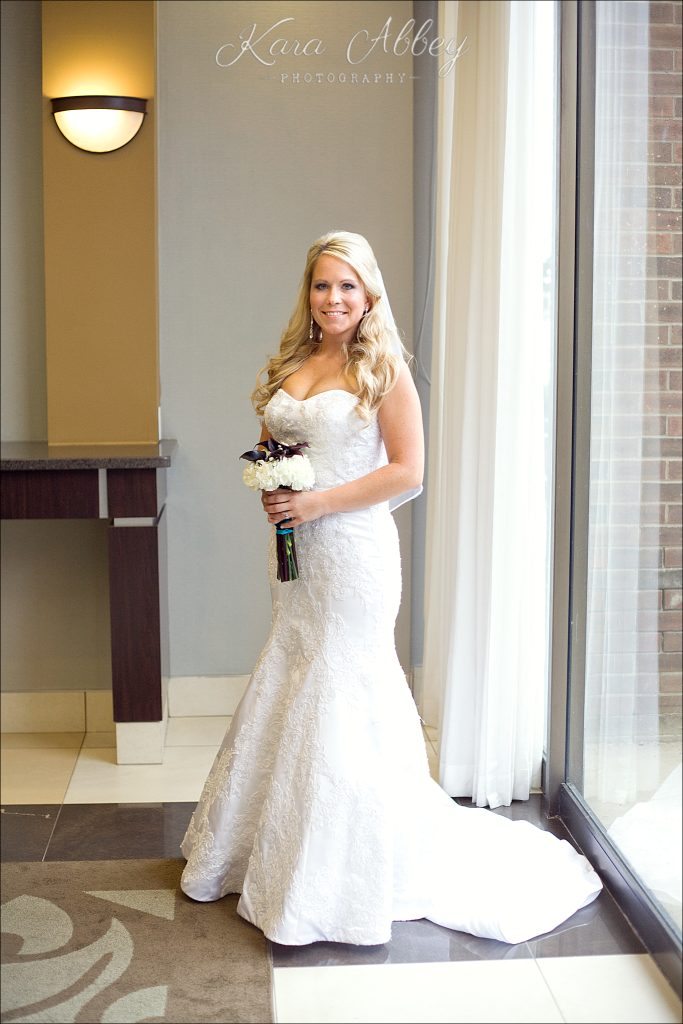 Elegant Wedding Photography Binghamton NY Getting Ready Holiday Inn Bridal Portrait