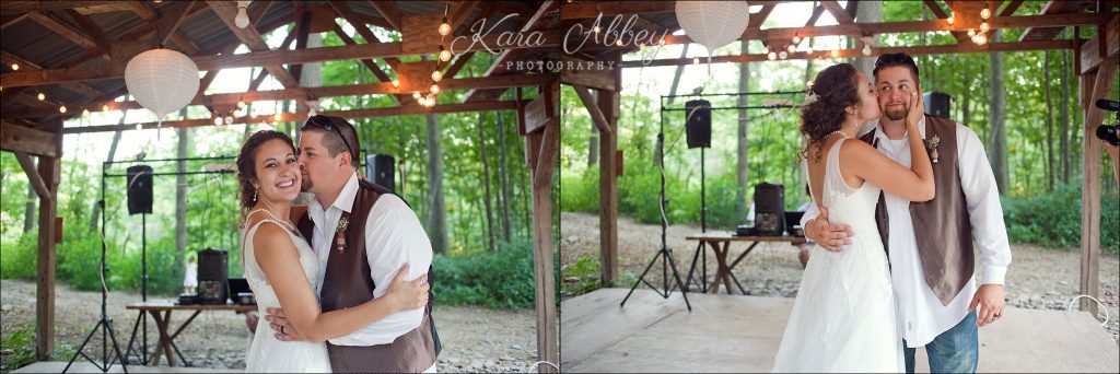 Rustic Country Wedding Photography Shoresbrook Inn Towanda, PA Reception Final Dance