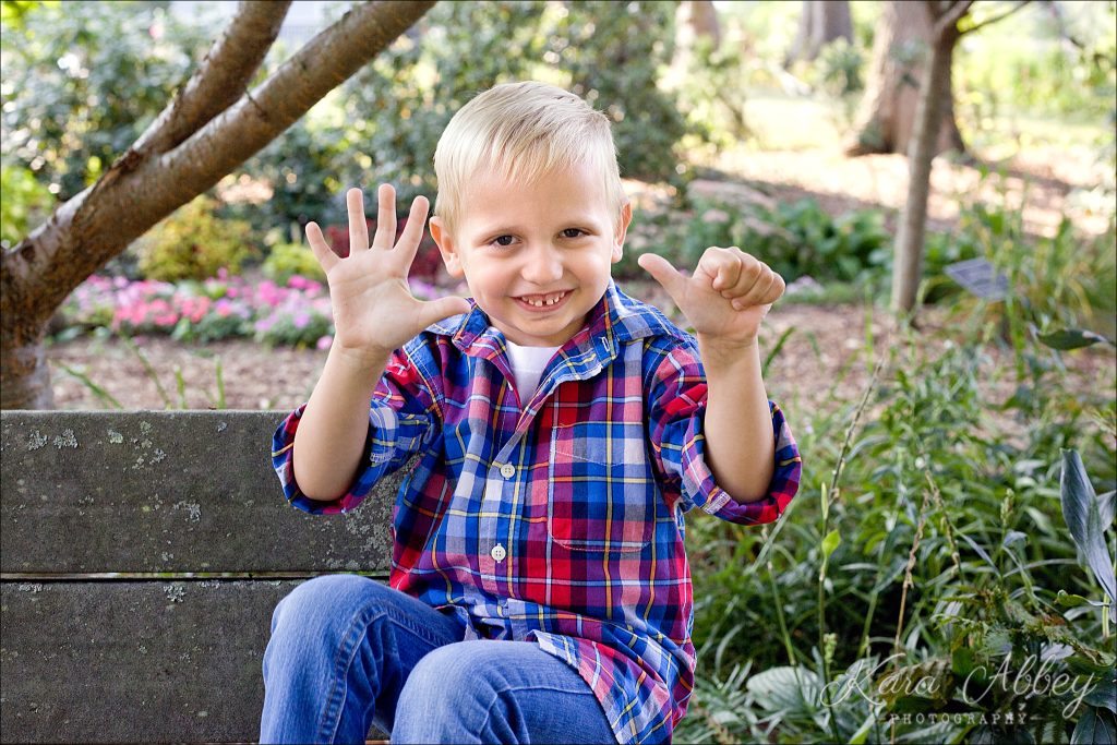 Outdoor Gardens Family Photography Spalding Memorial Library Athens, PA