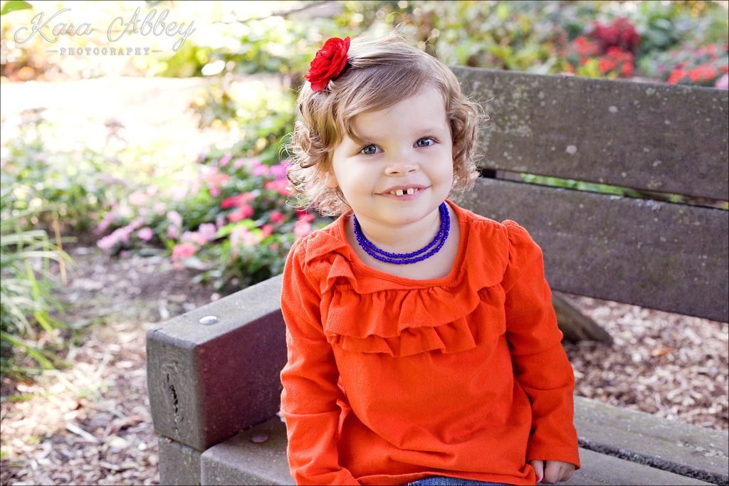 Outdoor Gardens Family Photography Spalding Memorial Library Athens, PA