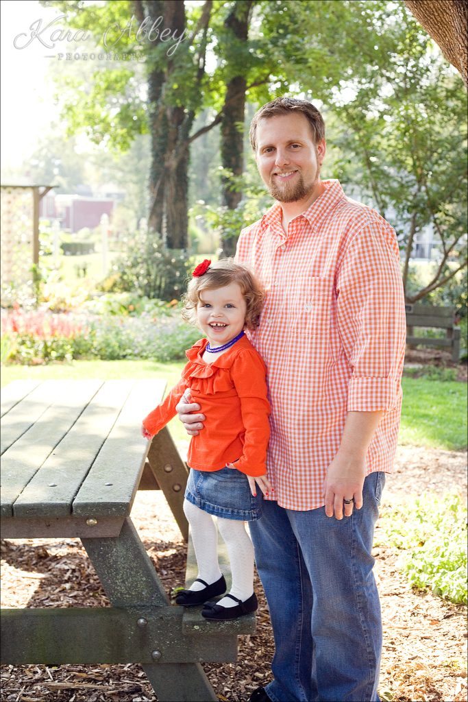 Outdoor Gardens Family Photography Spalding Memorial Library Athens, PA