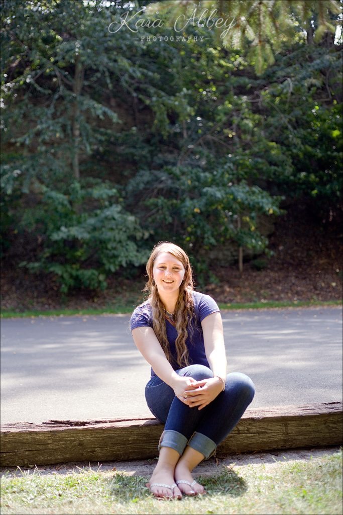 Outdoor Senior Photography Waverly Glen, Waverly, NY Highschool