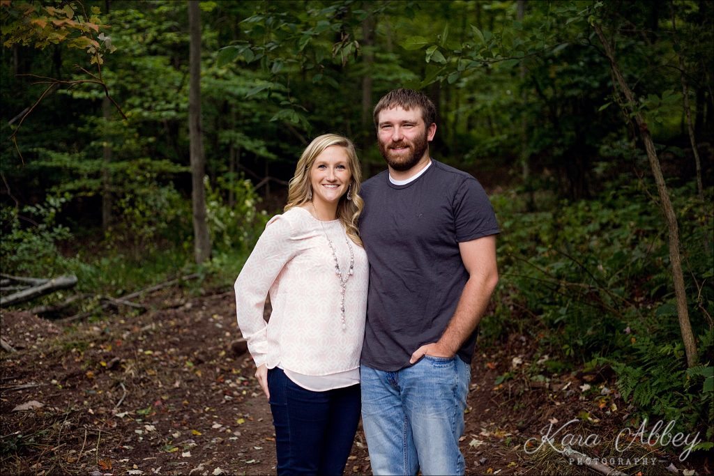 Outdoor Backyard Wedding Engagement Photography Towanda, PA Irwin, PA