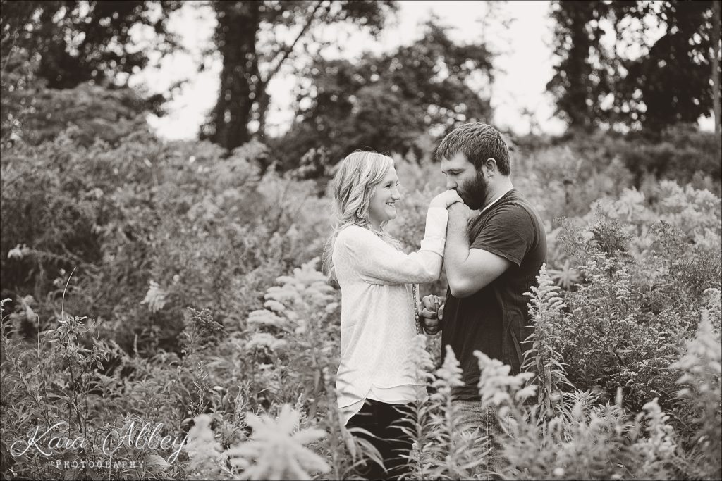 Outdoor Backyard Wedding Engagement Photography Towanda, PA Irwin, PA