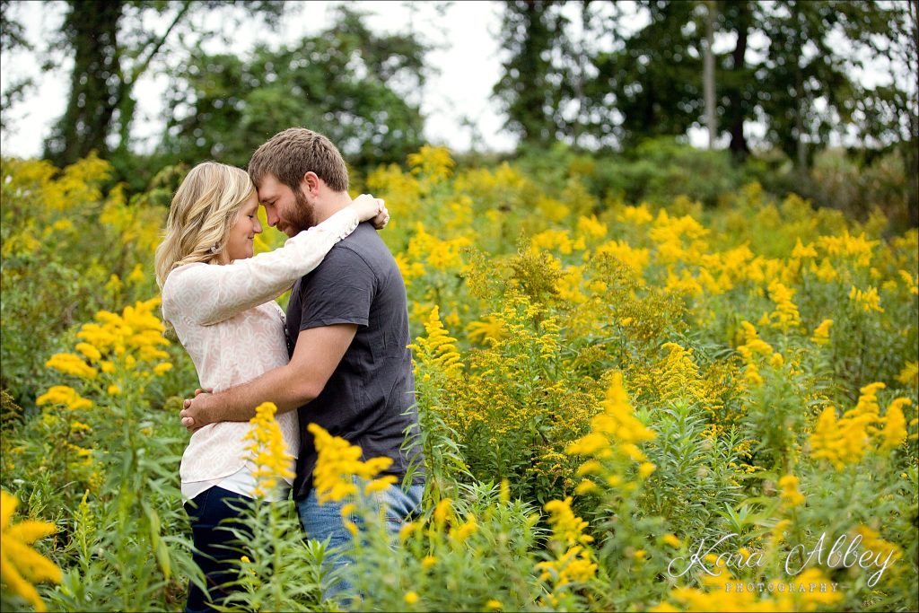 Outdoor Backyard Wedding Engagement Photography Towanda, PA Irwin, PA