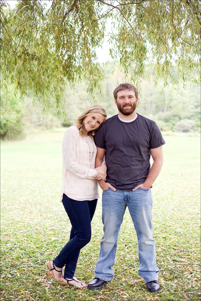 Outdoor Backyard Wedding Engagement Photography Towanda, PA Irwin, PA