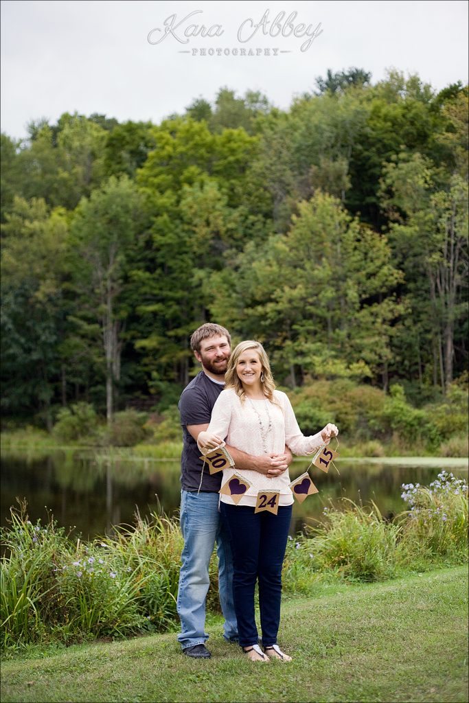 Outdoor Backyard Wedding Engagement Photography Towanda, PA Irwin, PA