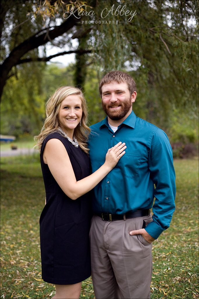 Outdoor Backyard Wedding Engagement Photography Towanda, PA Irwin, PA
