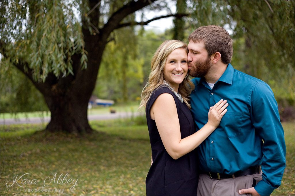 Outdoor Backyard Wedding Engagement Photography Towanda, PA Irwin, PA