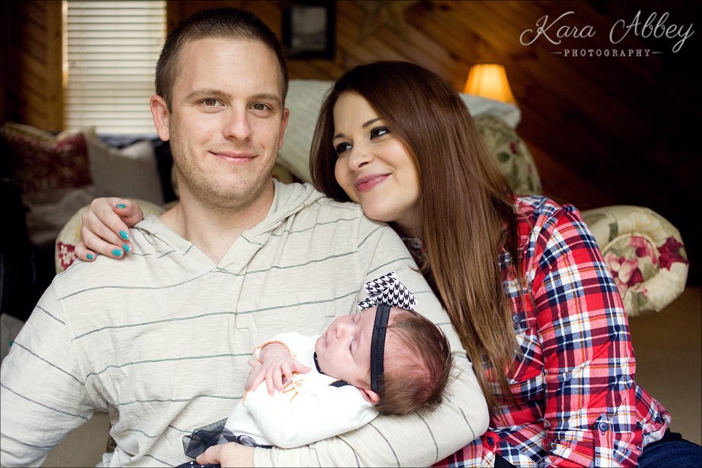Lifestyle Home Newborn Family Photographer Baby Girl Irwin, PA