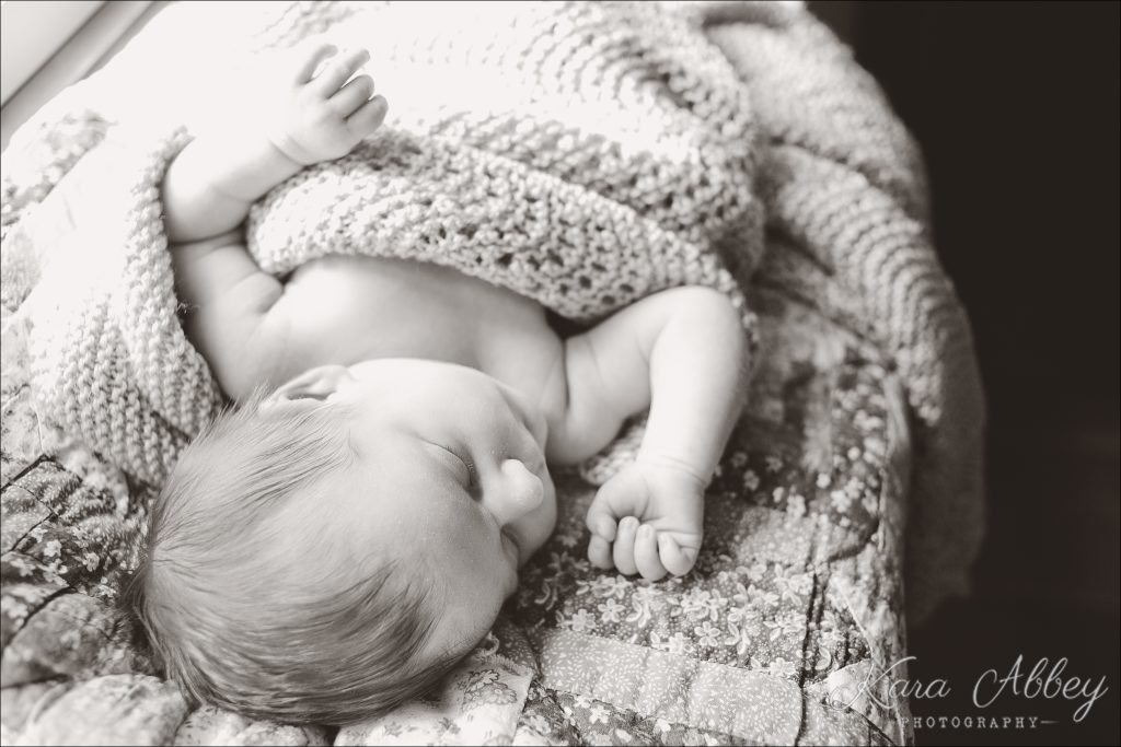 Lifestyle Home Newborn Family Photographer Baby Girl Irwin, PA