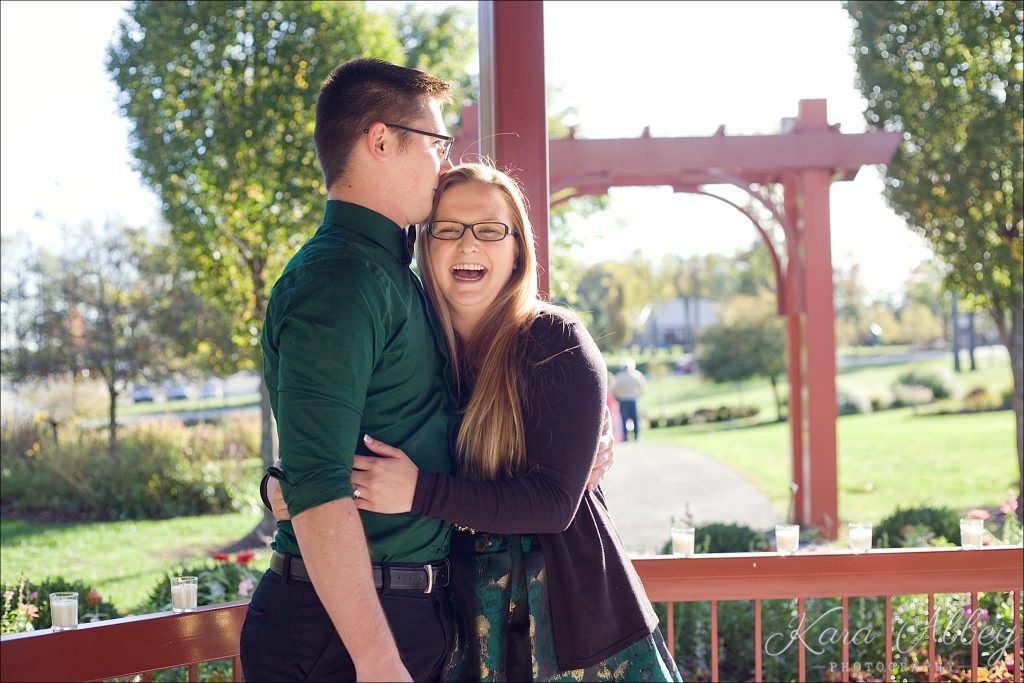 Monroeville, PA Community Park Wedding Gazebo Marriage Proposal Engagement