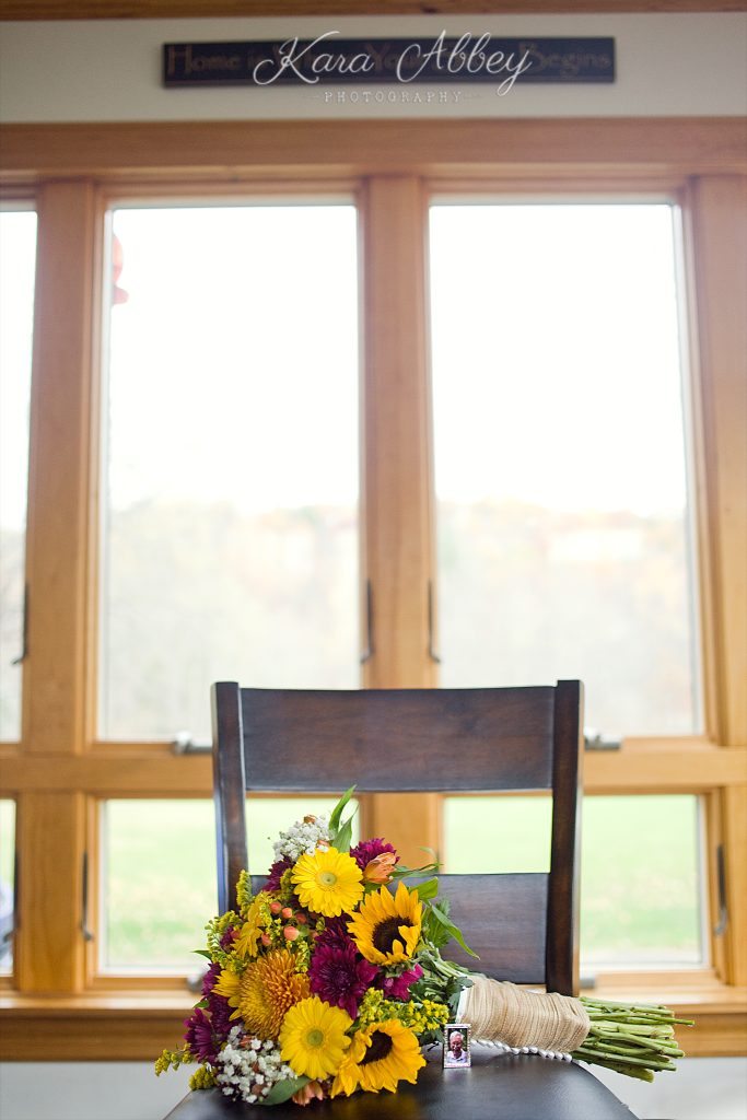 Rustic Country Chic Fall Wedding Wysox, PA Bridal Details Getting Ready Flower Bouquet