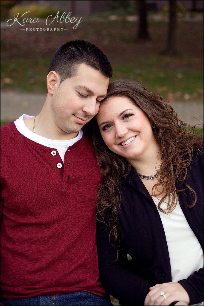 Outdoor Fall Engagement Photography Twin Lakes Park Greensburg, PA South Western Pennsylvania Wedding Photographer