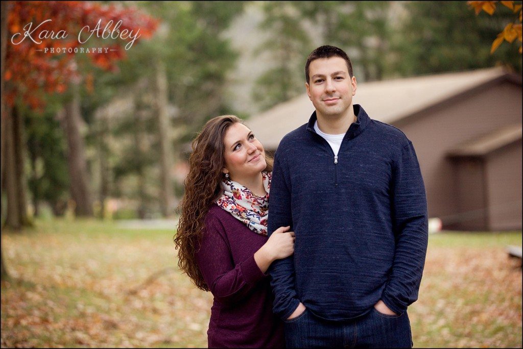 Outdoor Fall Engagement Photography Twin Lakes Park Greensburg, PA South Western Pennsylvania Wedding Photographer