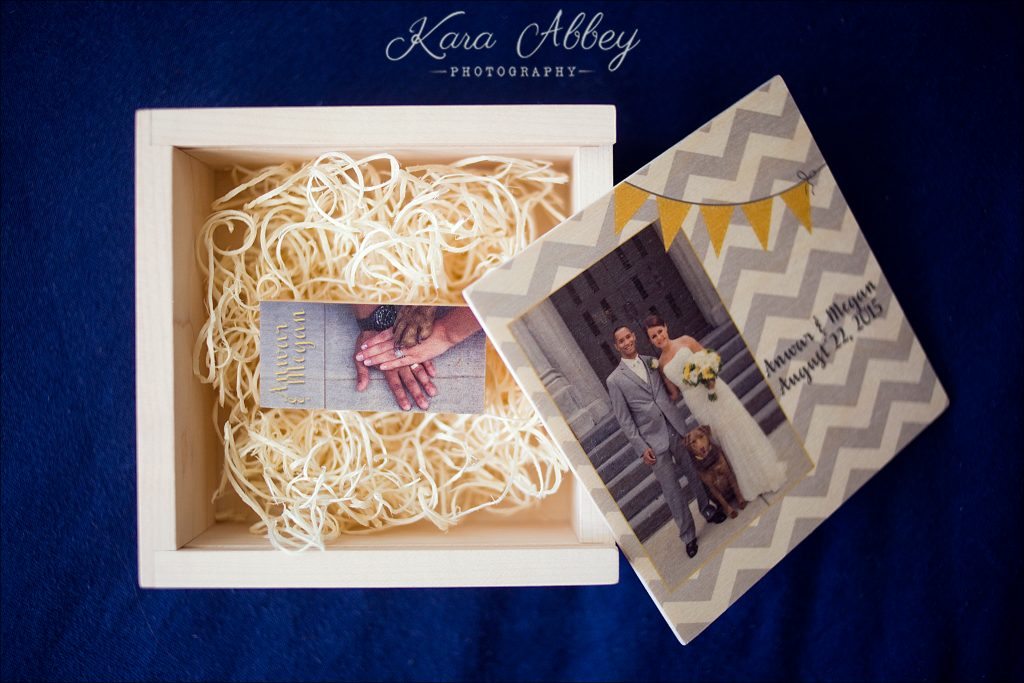 Digital Negatives Wedding Photography Custom Wooden Box and USB Irwin, PA South-Western Pennsylvania