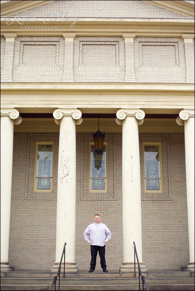 Church Pillars Senior Photography Sayre, PA Irwin, PA