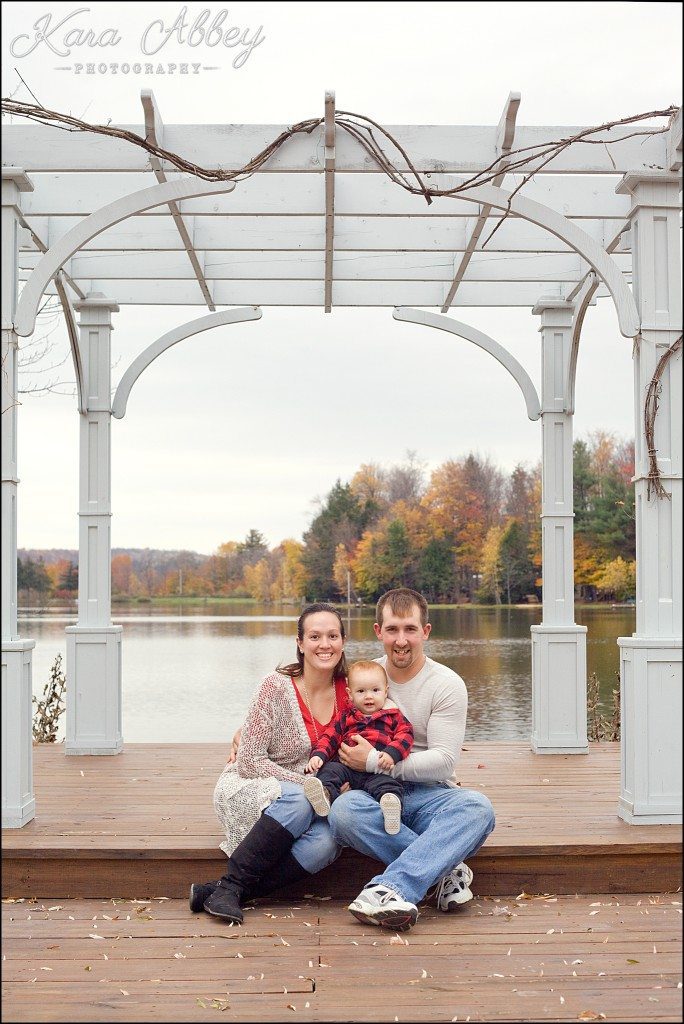 Fall Family Photography Rome, PA 1st Birthday Pine Cradle Lake Campground