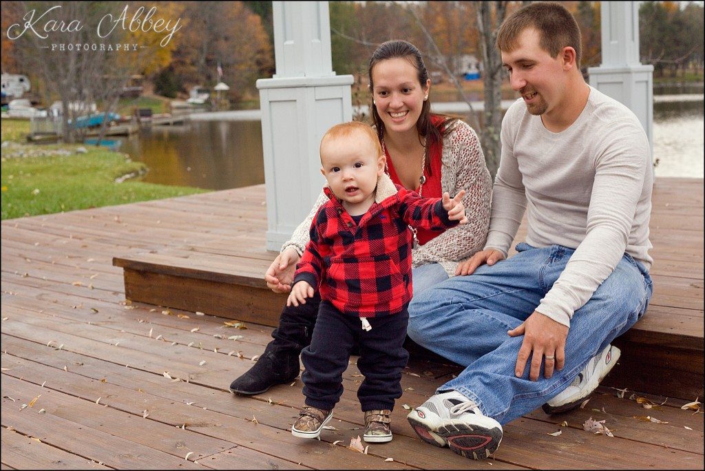 Fall Family Photography Rome, PA 1st Birthday Pine Cradle Lake Campground