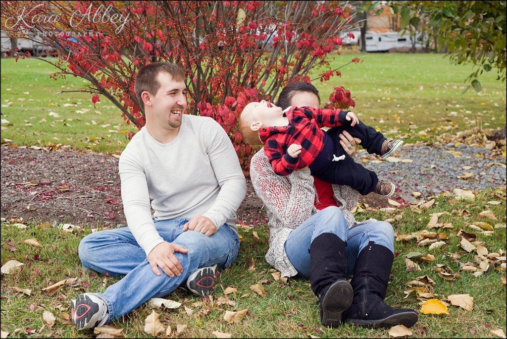 Fall Family Photography Rome, PA 1st Birthday Pine Cradle Lake Campground