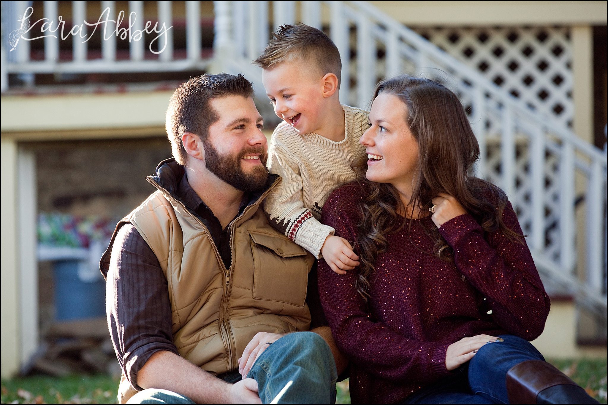 Fall Outdoor Family Portrait Photographer Irwin, PA