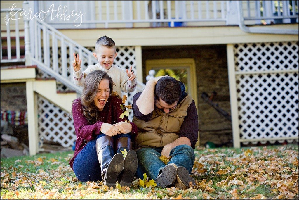 Fall Outdoor Family Portrait Photographer Irwin, PA