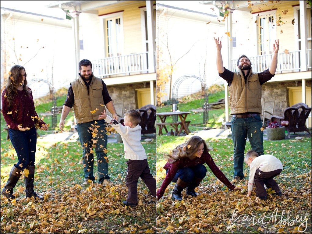Fall Outdoor Family Portrait Photographer Irwin, PA