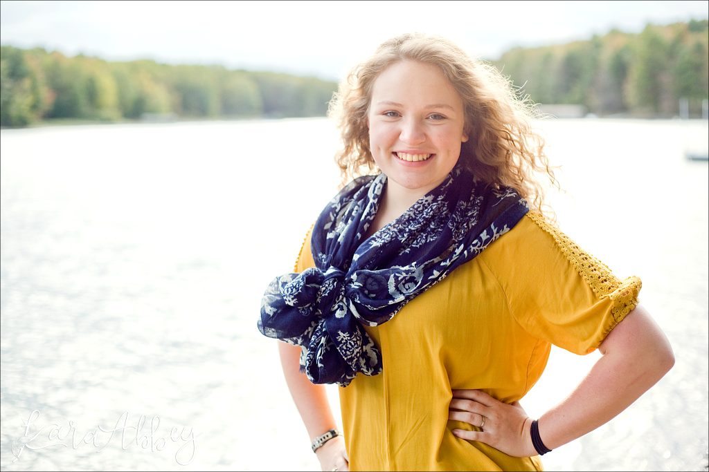 Fall Outdoor Senior Photography Deep Creek Lake, MD Irwin, PA