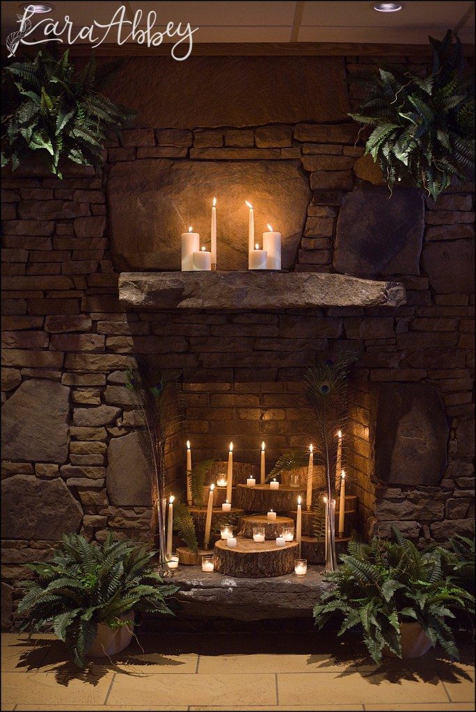 Seven Springs Mountain Resort Laurel Highlands Winter Wedding Photography Irwin, PA Reception Decor