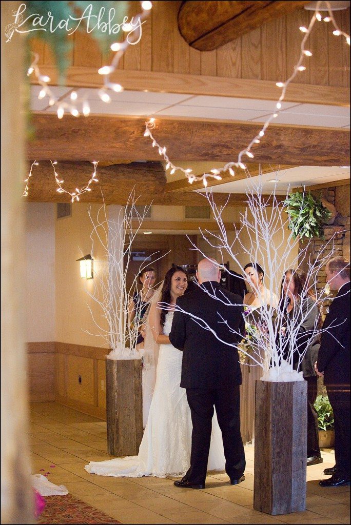 Seven Springs Mountain Resort Laurel Highlands Winter Wedding Photography Irwin, PA Ceremony Alpine Room