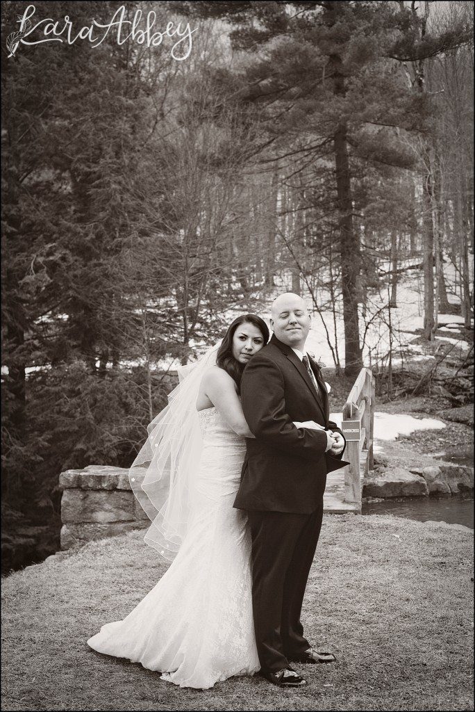 Seven Springs Mountain Resort Laurel Highlands Winter Wedding Photography Irwin, PA Formal Portraits Bride Groom
