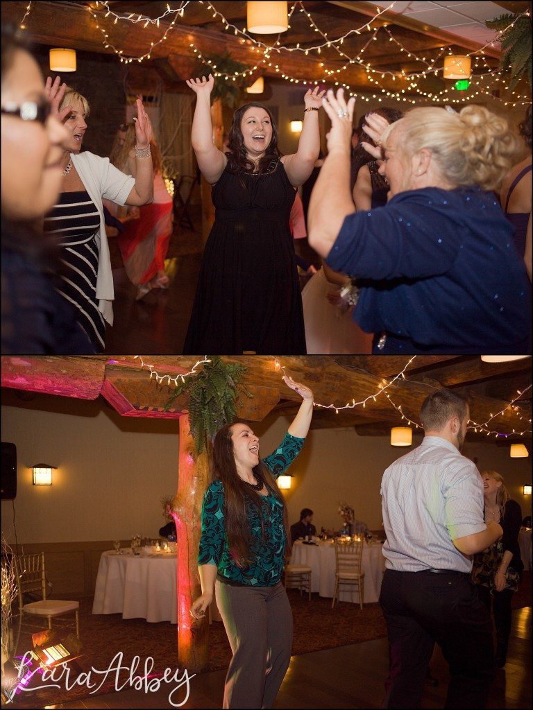 Seven Springs Mountain Resort Laurel Highlands Winter Wedding Photography Irwin, PA Reception