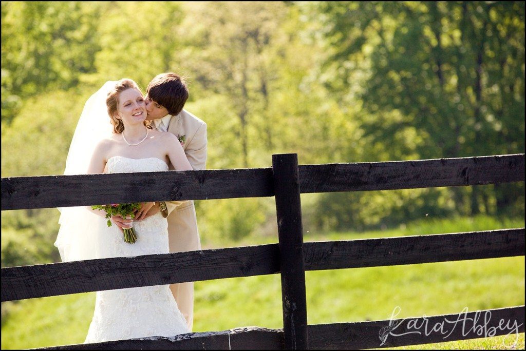 UP Themed Summer Wedding Photography The Hayloft Rockwood, PA Bride Groom Portrait