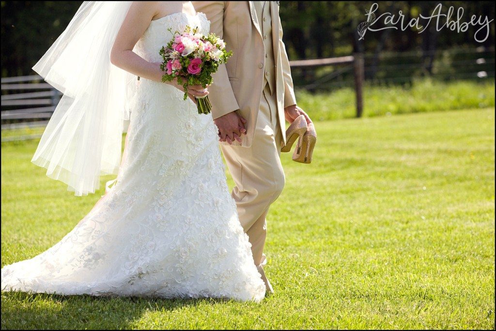 UP Themed Summer Wedding Photography The Hayloft Rockwood, PA Bride Groom Portrait