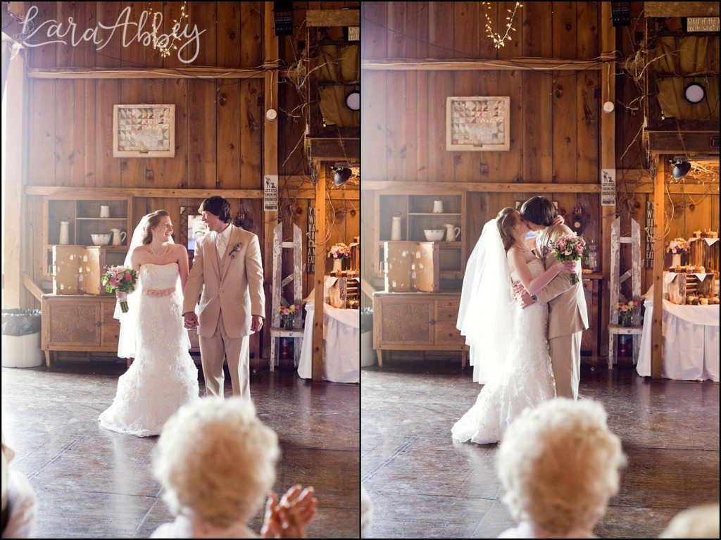 UP Themed Summer Wedding Photography The Hayloft Rockwood, PA Reception Entrance