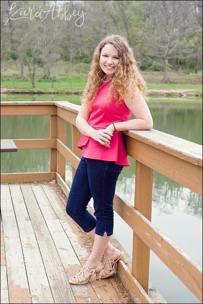 Spring Senior Portraits Indian Lake Park Irwin, PA