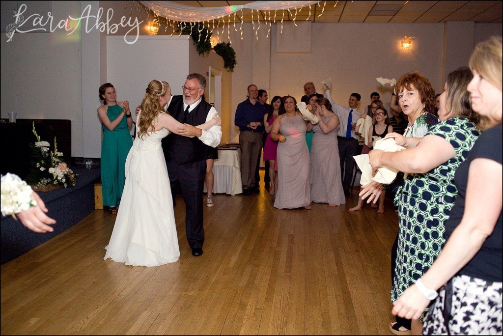 Summer Elegant Comfortable Wedding Dancing at the Crystal Ballroom in Herminie, PA by Kara Abbey Photography in Irwin, PA