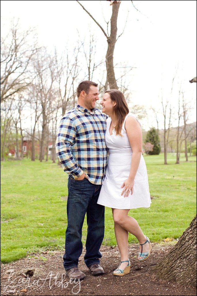 Spring Engagement Session at Grovedale Winery in Wyalusing, PA by Kara Abby Photography in Irwin, PA