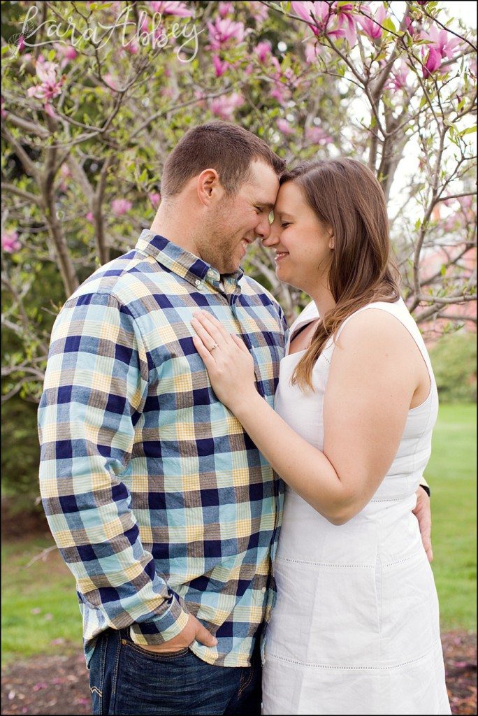 Spring Engagement Session at Grovedale Winery in Wyalusing, PA by Kara Abby Photography in Irwin, PA