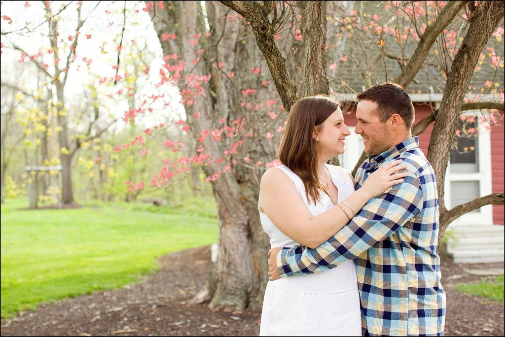 Spring Engagement Session at Grovedale Winery in Wyalusing, PA by Kara Abby Photography in Irwin, PA