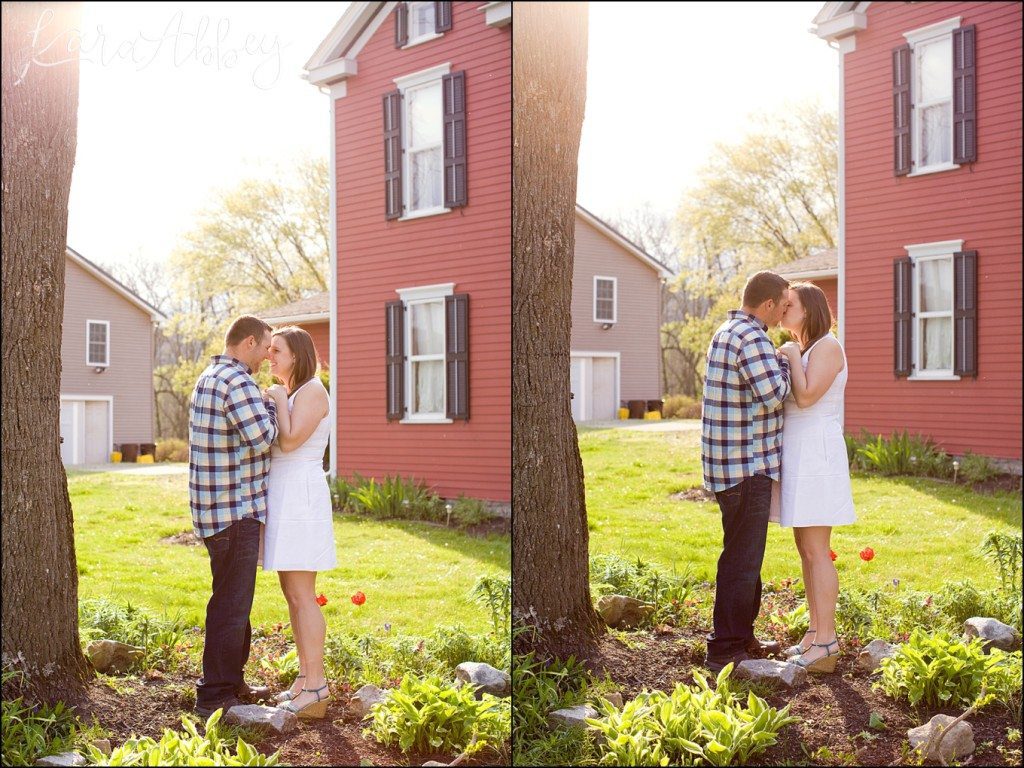 Spring Engagement Session at Grovedale Winery in Wyalusing, PA by Kara Abby Photography in Irwin, PA