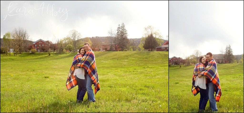 Spring Engagement Session at Grovedale Winery in Wyalusing, PA by Kara Abby Photography in Irwin, PA