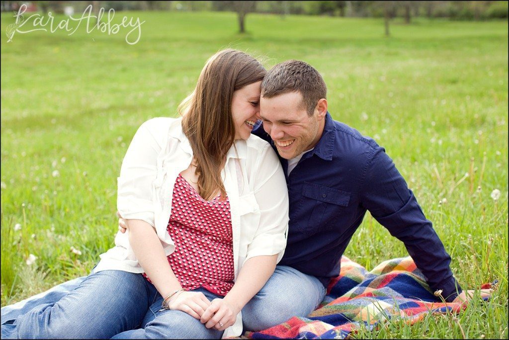 Spring Engagement Session at Grovedale Winery in Wyalusing, PA by Kara Abby Photography in Irwin, PA