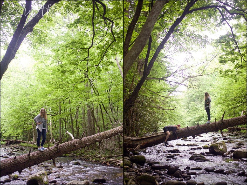 Spring Family Vacation - Gatlinburg Trail in the Great Smokey Mountains
