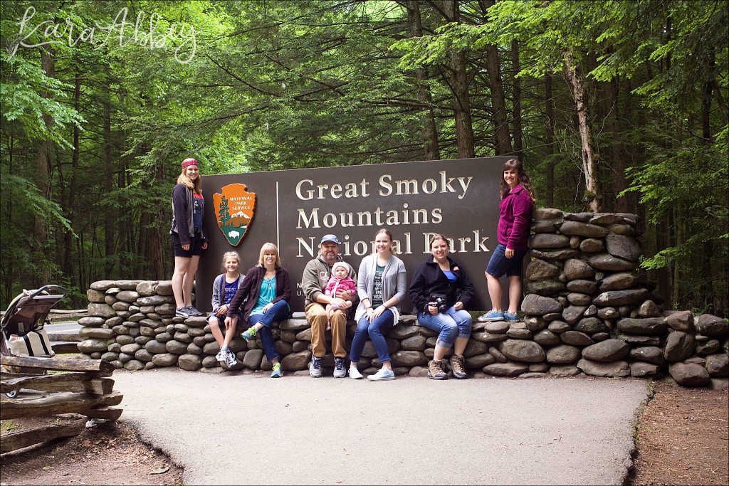Spring Family Vacation - Gatlinburg Trail in the Great Smokey Mountains