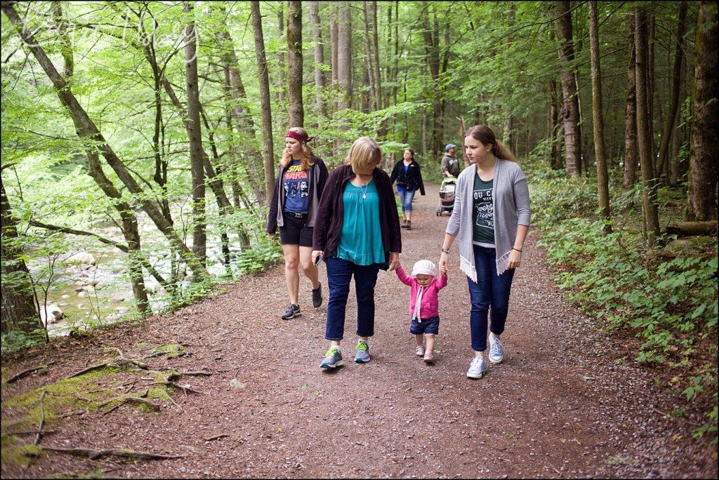 Spring Family Vacation - Gatlinburg Trail in the Great Smokey Mountains