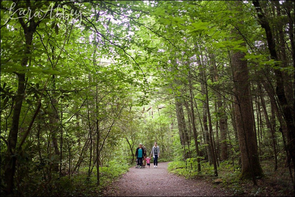 Spring Family Vacation - Gatlinburg Trail in the Great Smokey Mountains