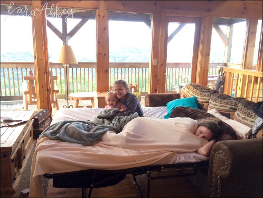Spring Family Vacation to Dollywood in Pigeon Forge, TN - Rejuvenation Cabin