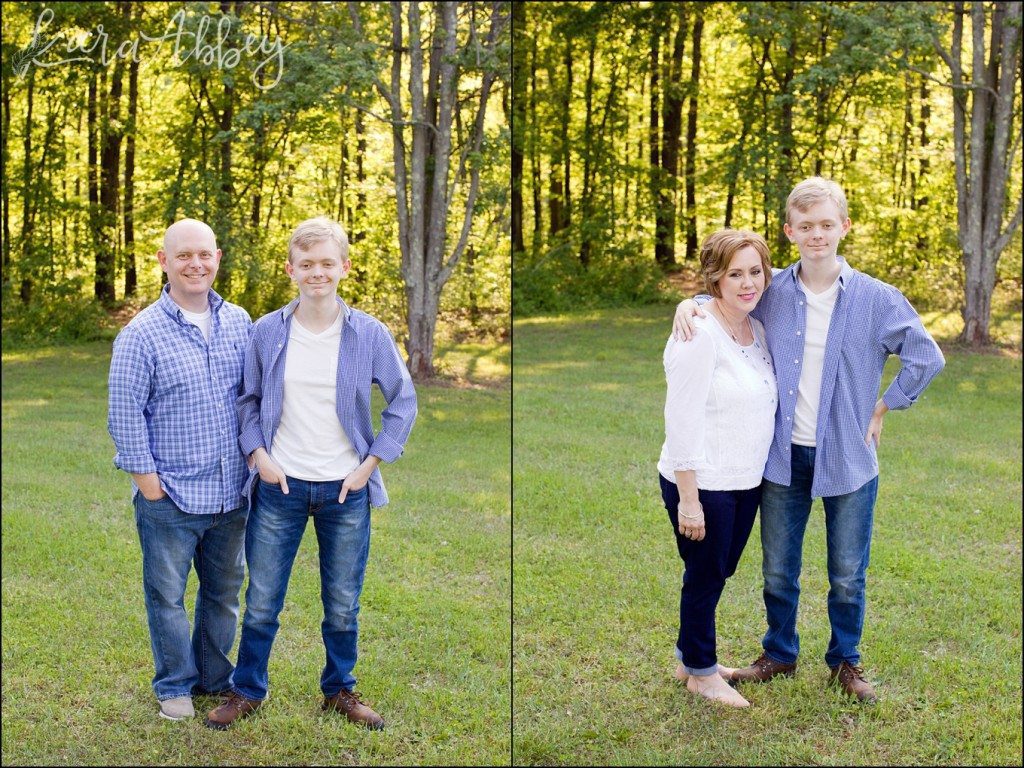 Summer Family Photography & 20 Year Anniversary Portraits at Oak Hollow Park in Irwin, PA by Kara Abbey Photography