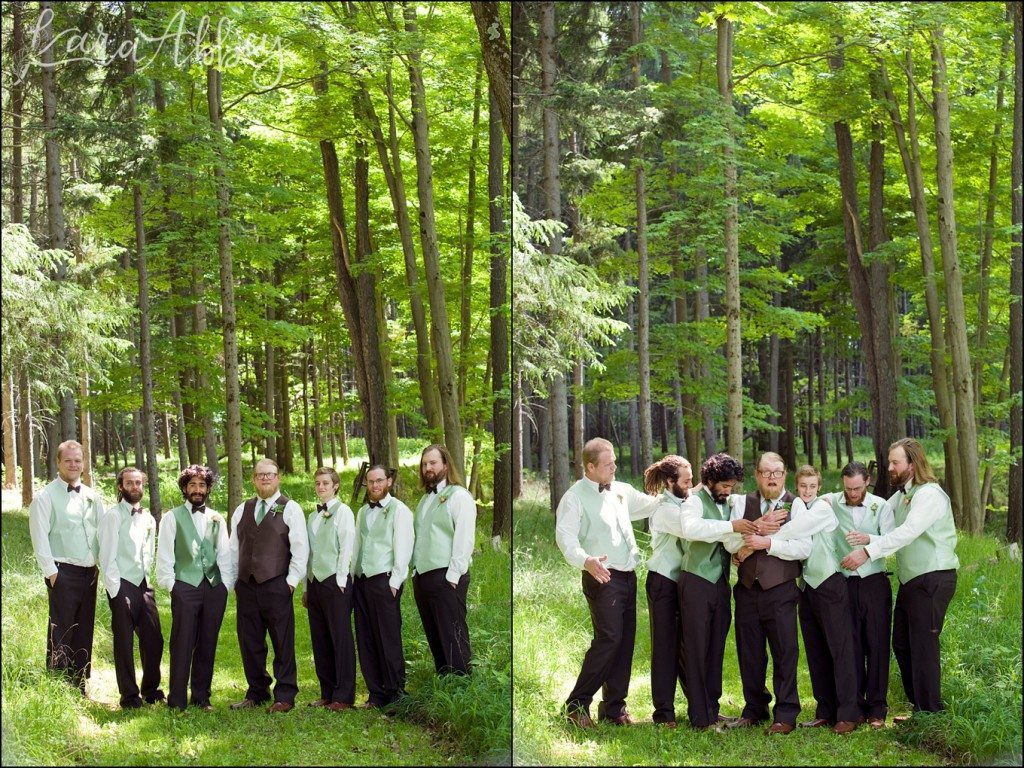 Summer Irish Bohemian Wedding at New Park in Ithaca, NY by Kara Abbey Photography in Irwin, PA 